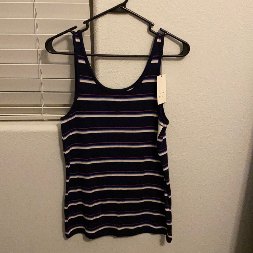 A new day tank top